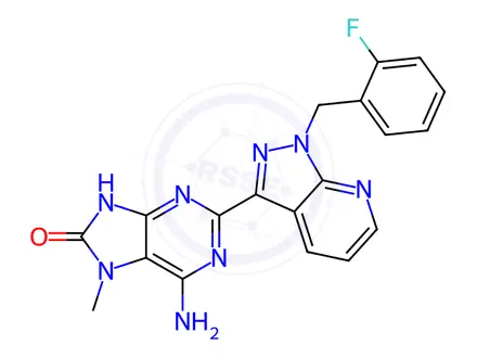 Chemical structure of Riociguat Impurity 11