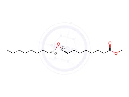 Chemical structure of (±)-trans-9,10-Epoxystearic Acid Methyl Ester