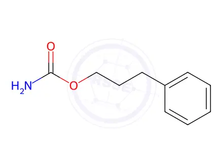 Chemical structure of Phenprobamate