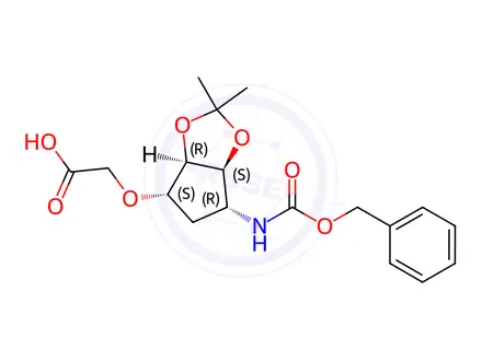 Chemical structure of Ticagrelor Impurity 675