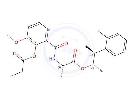 Chemical structure of Metarylpicoxamid