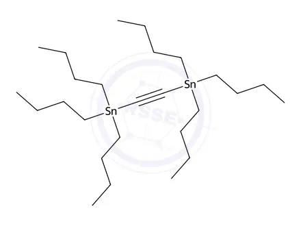 Chemical structure of 1,2-Bis(tributylstannyl)ethyne