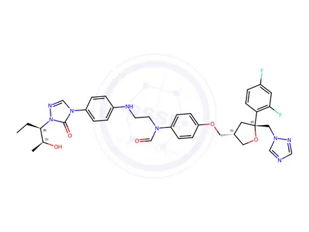 Chemical structure of Posaconazole Impurity 276