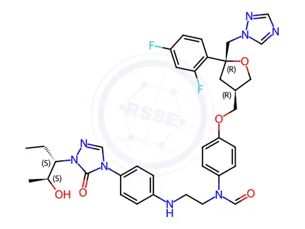 Chemical structure of Posaconazole Impurity 72