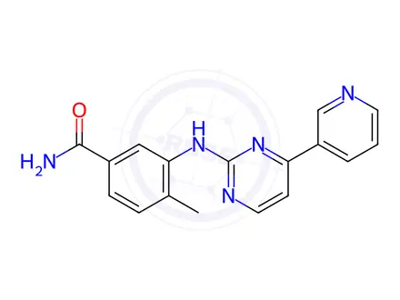 Chemical structure of Nilotinib Impurity 120