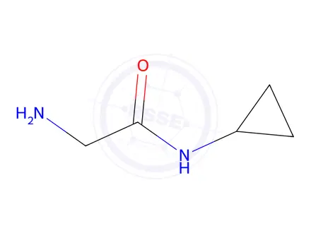Chemical structure of 2-Amino-N-cyclopropylacetamide
