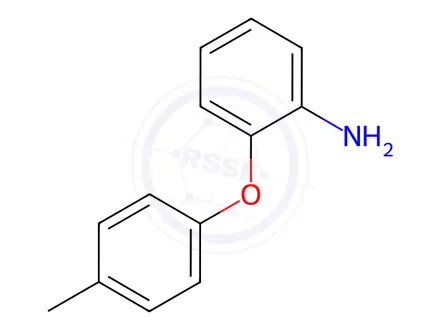 Chemical structure of 2-(4-Methylphenoxy)benzenamine