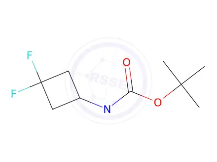 Chemical structure of Tert-butyl (3,3-difluorocyclobutyl)(methyl)carbamate
