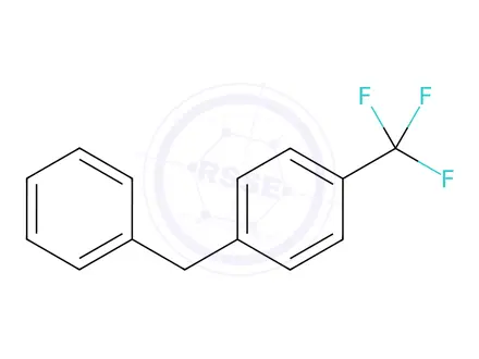 Chemical structure of 1-BENZYL-4-TRIFLUOROMETHYLBENZENE