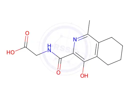 Chemical structure of Roxadustat Impurity 157