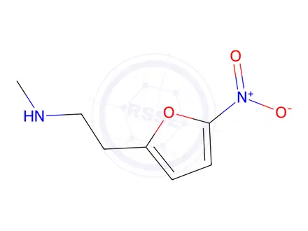 Chemical structure of n-Methyl-2-(5-nitrofuran-2-yl)ethan-1-amine