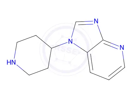 Chemical structure of 1-(Piperidin-4-yl)-1H-imidazo[4,5-b]pyridine
