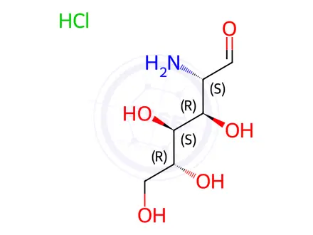 Chemical structure of D-Mannosamine hydrochloride