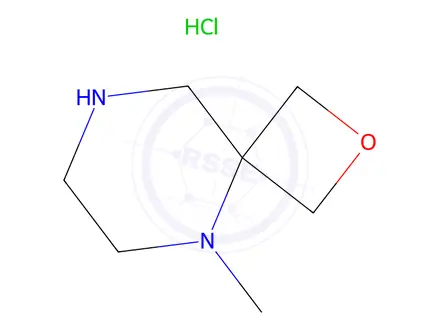 Chemical structure of 5-methyl-2-oxa-5,8-diazaspiro[3.5]nonane;hydrochloride