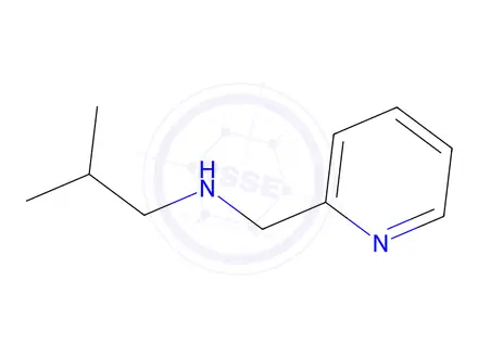 Chemical structure of 2-methyl-N-(2-pyridinylmethyl)-1-propanamine hydrochloride
