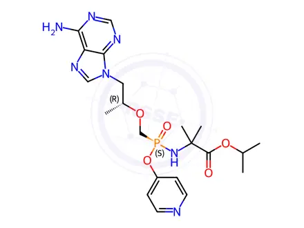 Chemical structure of Tenofovir Impurity 310