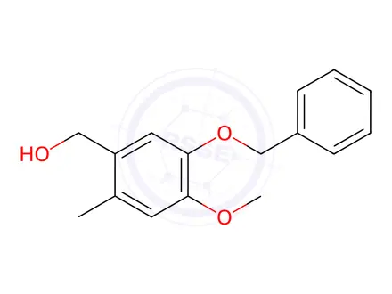 Chemical structure of (5-(Benzyloxy)-4-methoxy-2-methylphenyl)methanol