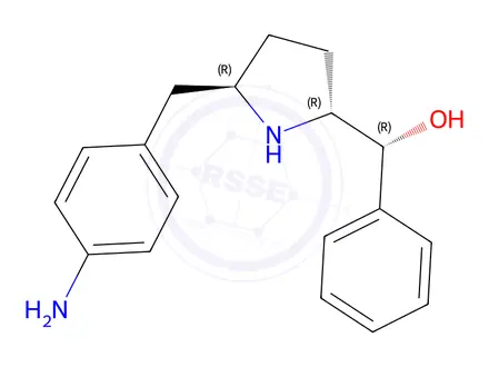 Chemical structure of Vibegron Impurity 17