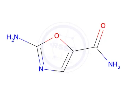 Chemical structure of 2-Aminooxazole-5-carboxamide