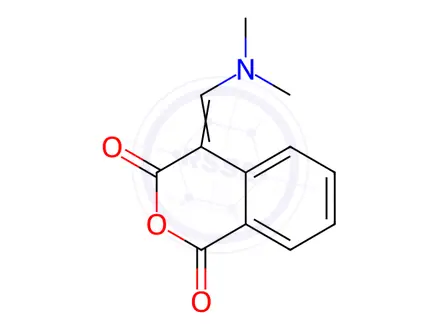 Chemical structure of 4-[(Dimethylamino)methylene]-1H-2-benzopyran-1,3(4H)-dione