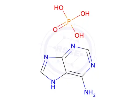 Chemical structure of Adenosine Impurity 1 Phosphate(Adenosine EP Impurity A Phosphate)