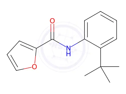 Chemical structure of n-(2-(Tert-butyl)phenyl)furan-2-carboxamide
