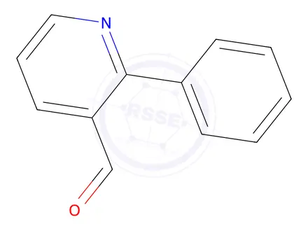 Chemical structure of 2-Phenylnicotinaldehyde