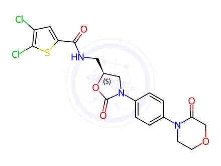 Chemical structure of Rivaroxaban Impurity 4