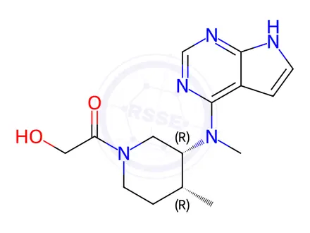 Chemical structure of Tofacitinib Impurity 123