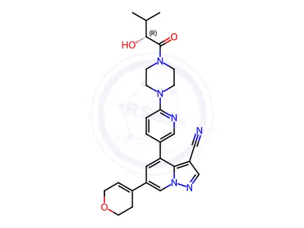 Chemical structure of Selpercatinib Impurity 2