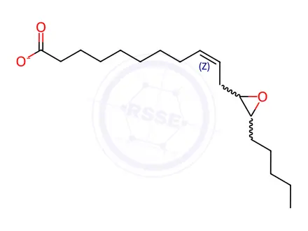 Chemical structure of Vernolate in methanol
