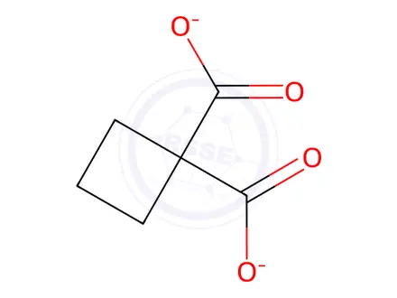 Chemical structure of Carboplatin EP Impurity B (Disilver Salt)