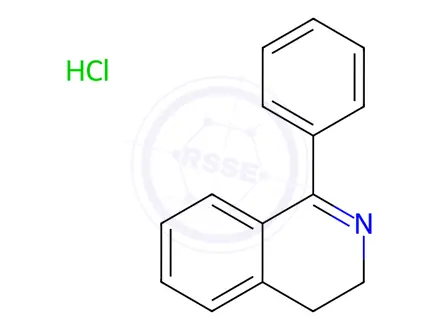 Chemical structure of 3,4-Dihydro-1-phenylisoquinoline Hydrochloride