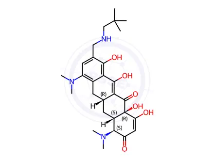 Chemical structure of 2-deamideomacycline