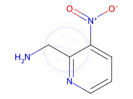 Chemical structure of 2-Aminomethyl-3-nitropyridine