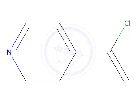 Chemical structure of Pyridine, 4-(1-chloroethenyl)-(9CI)