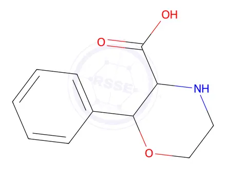 Chemical structure of 2-Phenyl-morpholine-3-carboxylic Acid