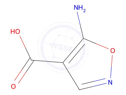 Chemical structure of 5-Aminoisoxazole-4-carboxylic acid