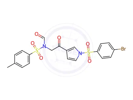 Chemical structure of Fostemsavir Impurity 12