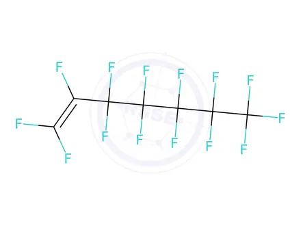 Chemical structure of Perfluoro-1-heptene (Technical Grade)