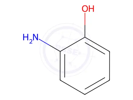 Chemical structure of 2-Aminophenol Solution in Methanol