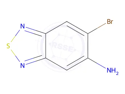 Chemical structure of 6-Bromobenzo[c][1,2,5]thiadiazol-5-amine