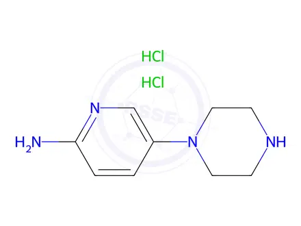 Chemical structure of Palbociclib Impurity 44 DiHydrochloride