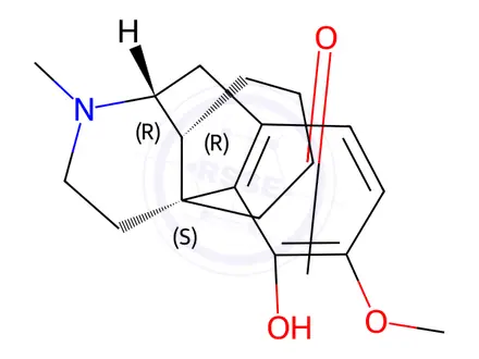 Chemical structure of Oxycodone Hydrochloride Impurity 10