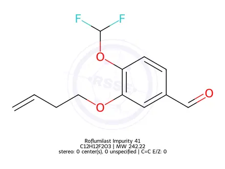 Chemical structure of Roflumilast Impurity 83