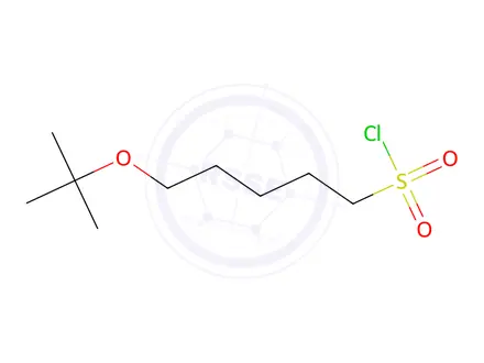 Chemical structure of 5-(Tert-butoxy)pentane-1-sulfonyl chloride