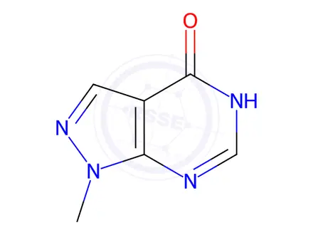 Chemical structure of Allopurinol Impurity 46
