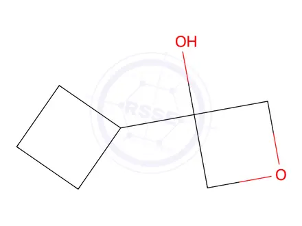 Chemical structure of 3-Cyclobutyloxetan-3-ol