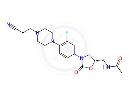 Chemical structure of Eperezolid Impurity 116