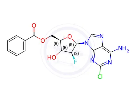 Chemical structure of Clofarabine Impurity 40